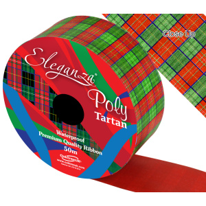 Eleganza Poly 50mm X 50m Tartan