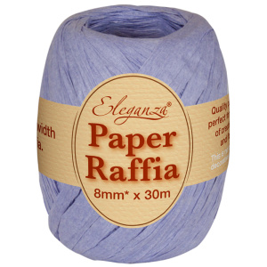 Eleganza Paper Raffia 8mm X 30m No.45 Lavender