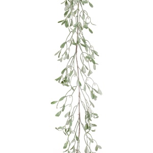Frosted Mistletoe Garland 180