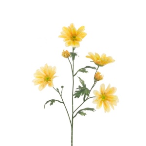 Eco Gazania Daisy Spray 66cm, Yellow