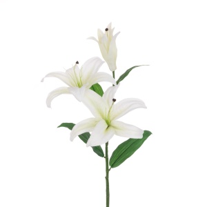 Eco Casablanca Lily Spray 88cm