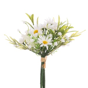 Daisy/gypsophila Bundle 21cm