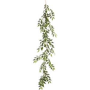Eleganza 6' Ruscus Garland Green