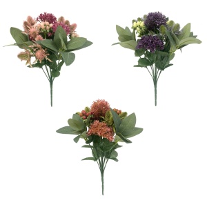 Allium Thistle Hypericum Foliage Bouquet - FB1469HY