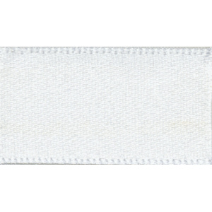 Ribbon: Double Faced Satin: 20m X 5mm: White